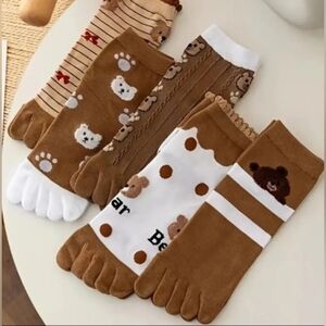 Toe Socks. 5 pairs.